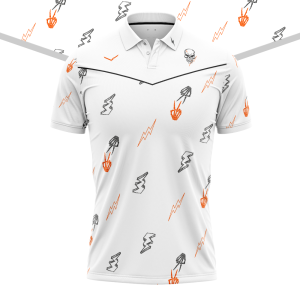 VA Dri-FIT Polo VA Skull Edition (White)