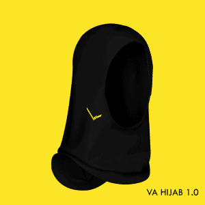 VA Hijab 1.0 Yellow Logo