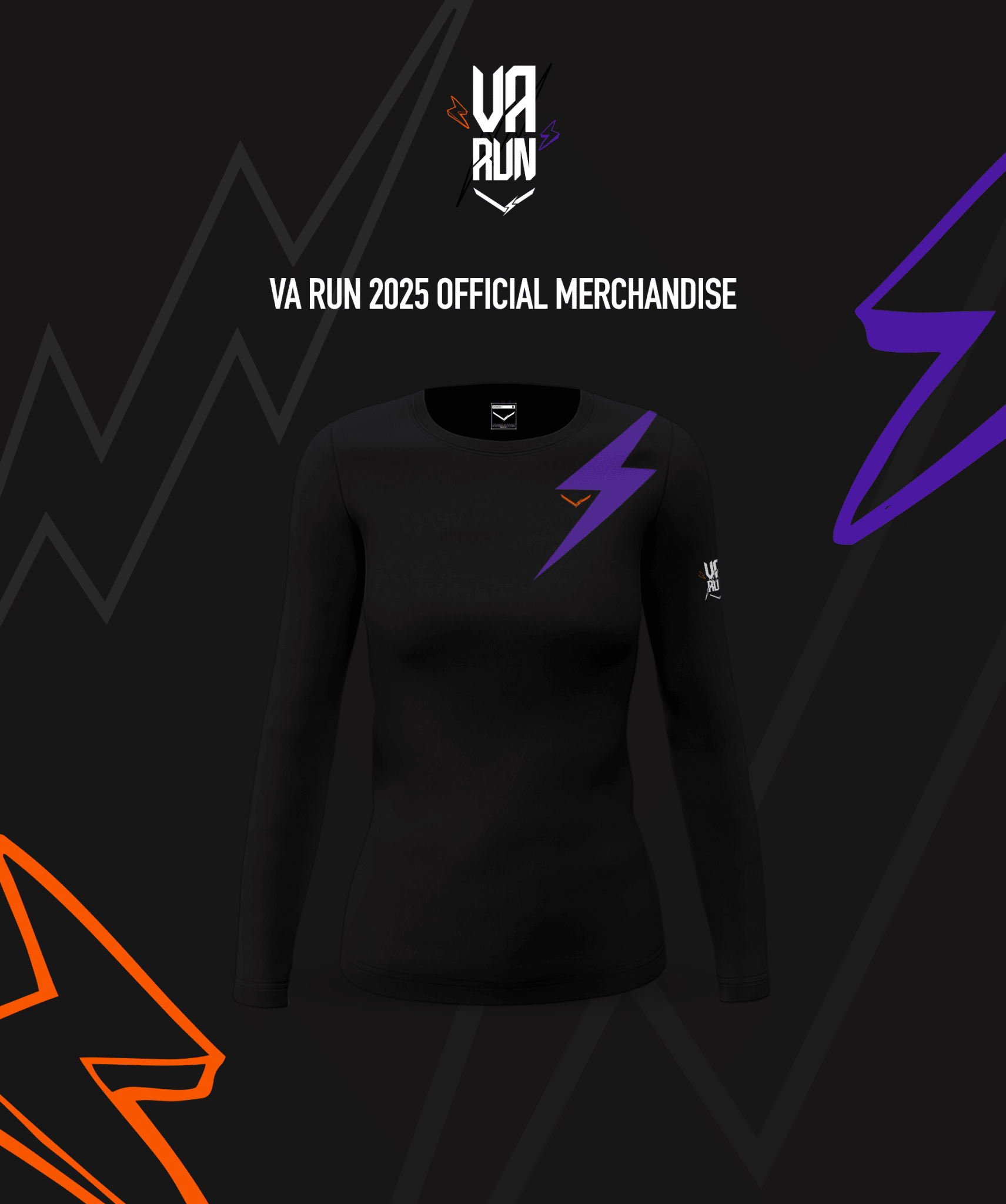 VA Dri-FIT VA Run 2025 Merch Long Sleeves