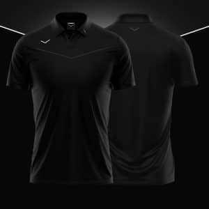 VA Dri-FIT VA Polo White logo